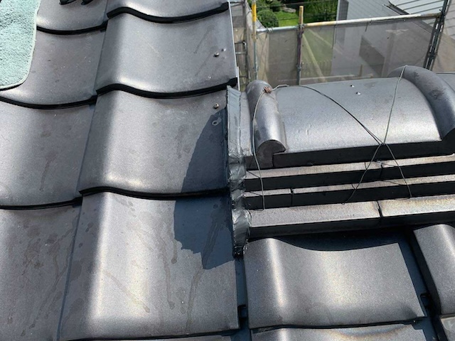 施工後の鬼巻き